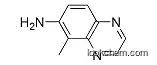 Molecular Structure of 171102-36-6 (6-Quinoxalinamine,  5-methyl-)